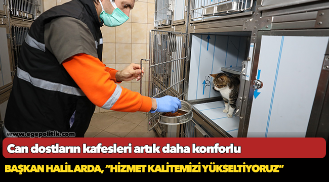 Can dostların kafesleri artık daha konforlu