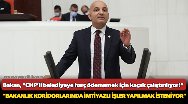 CHP’li belediyeye harç ödememek için kaçak çalıştırılıyor!