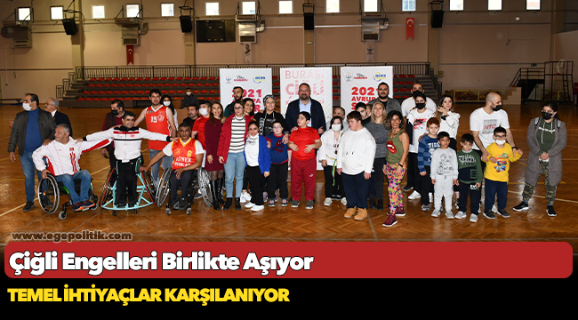 Çiğli Engelleri Birlikte Aşıyor