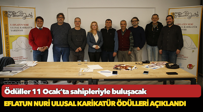 EFLATUN NURİ ULUSAL KARİKATÜR ÖDÜLLERİ AÇIKLANDI