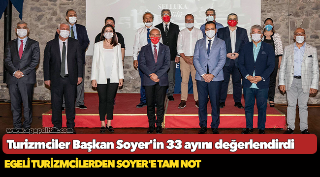 Egeli turizmcilerden Soyer'e tam not
