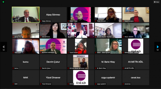 ESİAD Yuvarlak Masaları çalışıyor