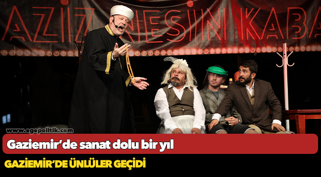 Gaziemir’de sanat dolu bir yıl