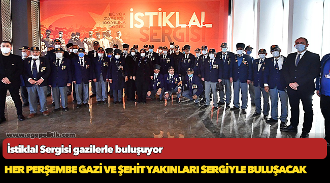 İstiklal Sergisi gazilerle buluşuyor