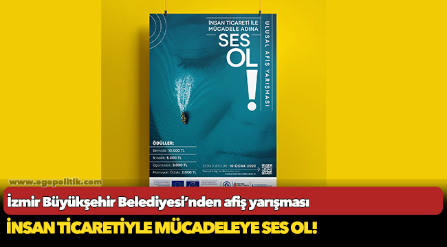İzmir Büyükşehir Belediyesi’nden afiş yarışması