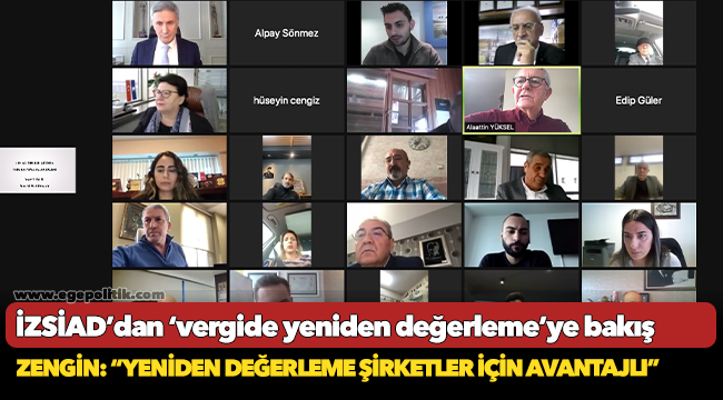 İZSİAD’dan ‘vergide yeniden değerleme’ye bakış