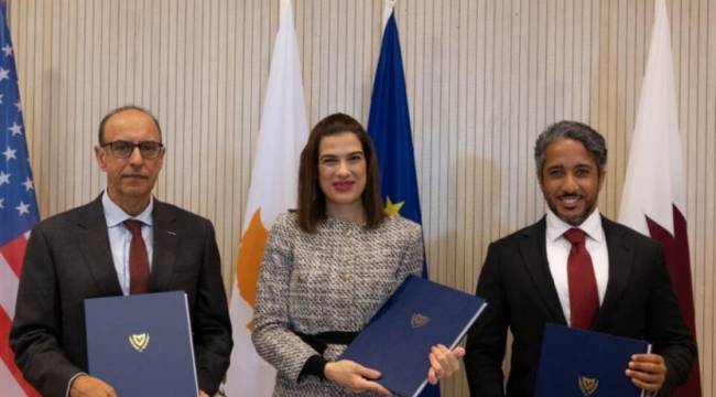 Katar Enerji ve Exxon, Kıbrıs'ta Türkiye'nin karşı çıktığı anlaşmayı imzaladı