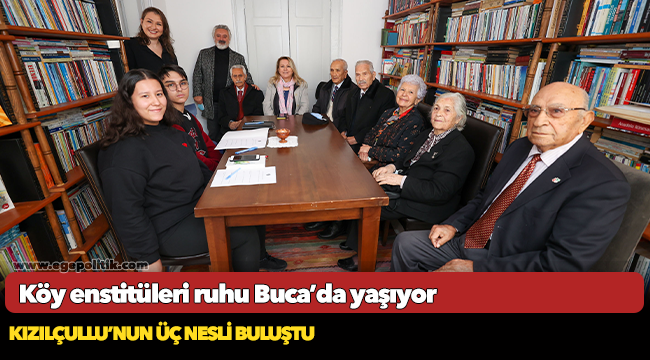 Kızılçullu’nun üç nesli buluştu