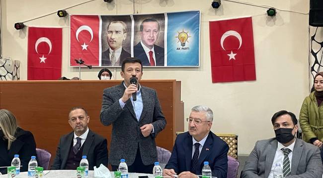 Sarnıçlılara müjdeyi AK Parti Genel Başkan Yardımcısı ve Milletvekilleri verdi