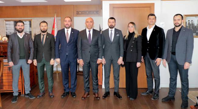 TÜGİAD Ege Şubesi’nden İzmir Emniyet Müdürlüğü ve ESBAŞ’a ziyaret