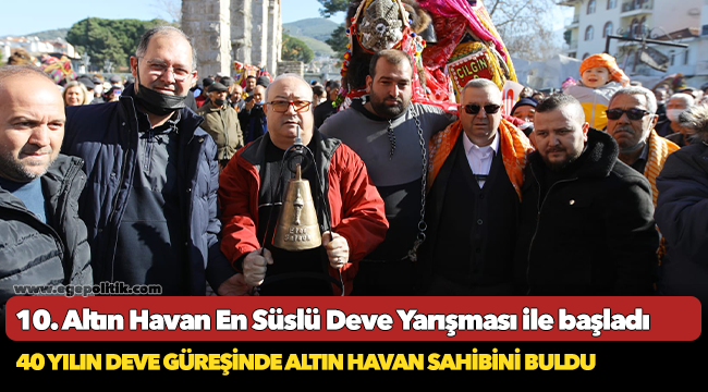 40 Yılın Deve Güreşi’nde Altın Havan Sahibini Buldu