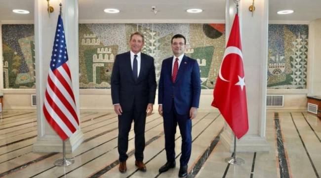 ABD&#039;nin yeni büyükelçisi Flake, İmamoğlu&#039;nu ziyaret etti