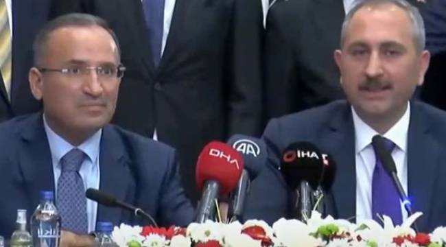 Adalet Bakanlığı'nda devir teslim töreni