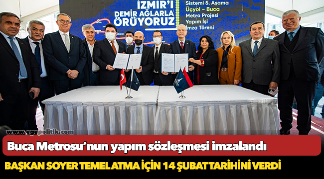 Başkan Soyer temel atma için 14 Şubat tarihini verdi