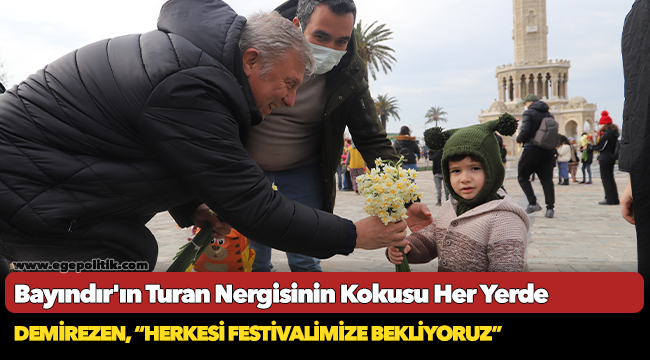 Bayındır&#039;ın Turan Nergisinin Kokusu Her Yerde