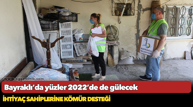 Bayraklı’da yüzler 2022’de de gülecek