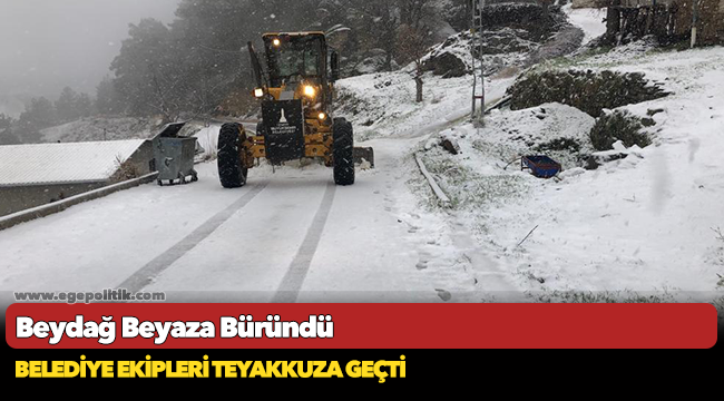 Beydağ Beyaza Büründü