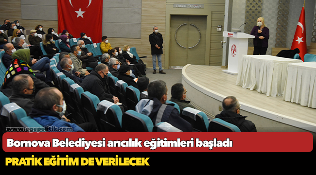 Bornova Belediyesi arıcılık eğitimleri başladı