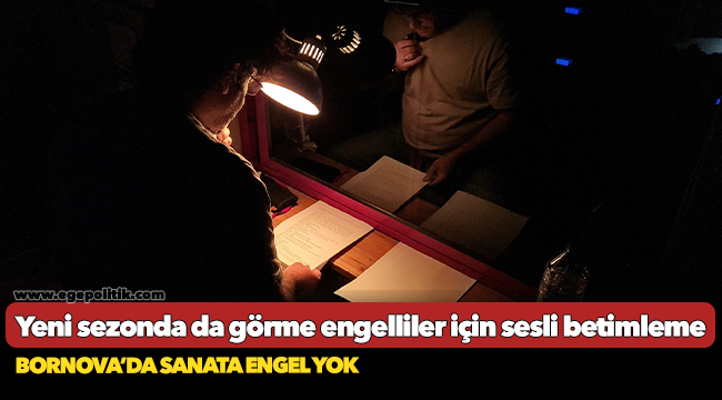 Bornova’da sanata engel yok