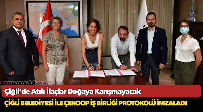 Çiğli’de Atık İlaçlar Doğaya Karışmayacak