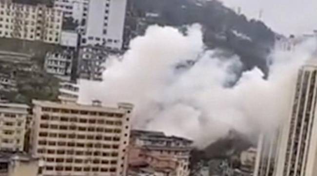 Çin'de kamu binasında patlama