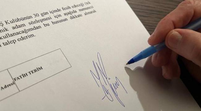 Galatasaray'dan gönderilen Fatih Terim'den dikkat çeken paylaşım