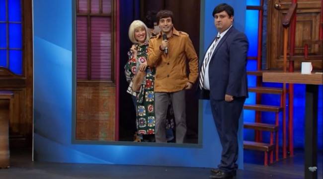 Güldür Güldür&#039;de &#039;ekonomik krizi yurt dışında arayan medya&#039; skeci