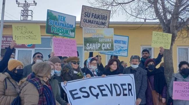 Halk itiraz etti, kömür madeni için ÇED toplantısı iptal edildi