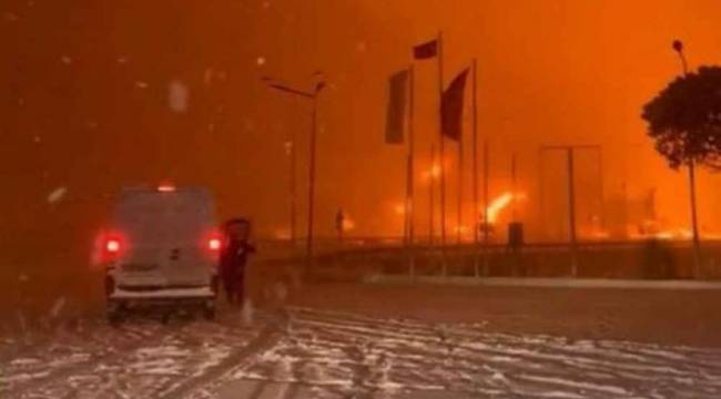 Kahramanmaraş’ta petrol boru hattında patlama