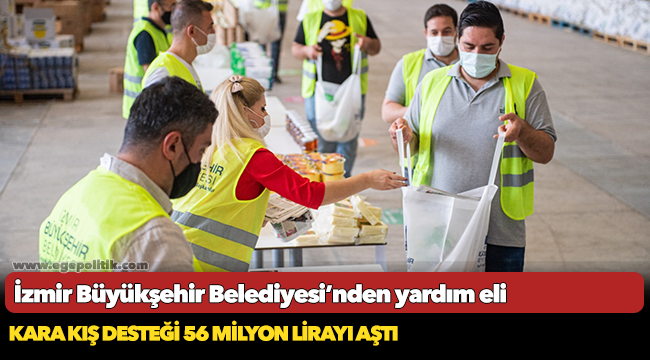Kara kış desteği 56 milyon lirayı aştı