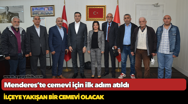 Menderes’te cemevi için ilk adım atıldı