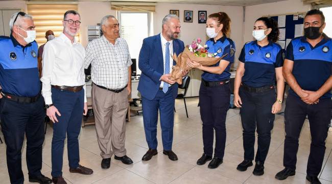 Menemen Zabıtası 2021 Yılını Yoğun Bir Mesai İle Geçirdi