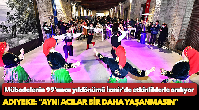 Mübadelenin 99'uncu yıldönümü İzmir'de etkinliklerle anılıyor