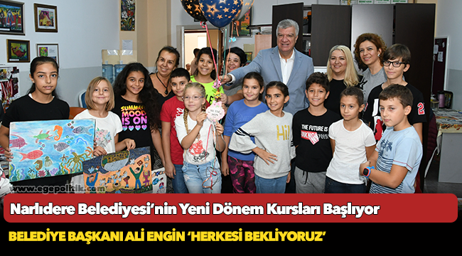 Narlıdere Belediyesi’nin Yeni Dönem Kursları Başlıyor