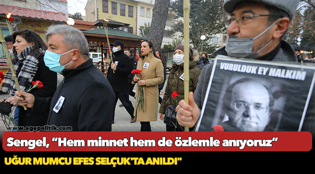 Uğur Mumcu Efes Selçuk'ta Anıldı