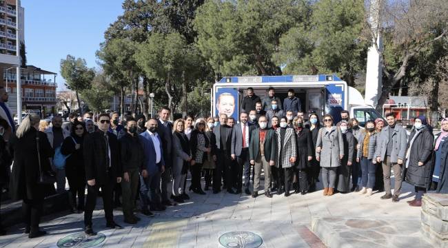 AK Parti İzmir İl Başkanı Kerem Ali Sürekli;  ‘Biz, mümkün demiyor; gerçekleştiriyoruz!”