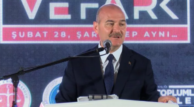 Bakan Soylu'dan 6 siyasi parti liderinin toplantısına çok sert eleştiri! "28 Şubat ittifakının toplanmasının bize zararı yoktur"