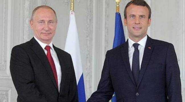 Batılı ajanslar: Putin ve Macron diplomatik çözüm için uzlaştı