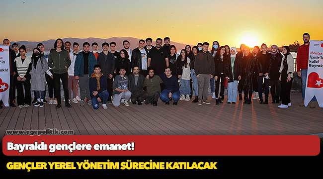 Bayraklı gençlere emanet!