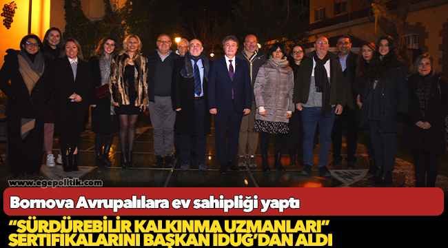 Bornova Avrupalılara ev sahipliği yaptı