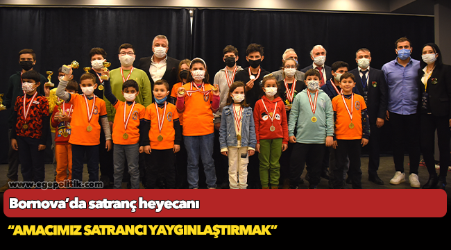 Bornova’da satranç heyecanı