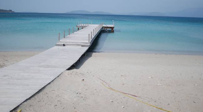 Çeşme'de karaya vurmuş bir ceset bulundu