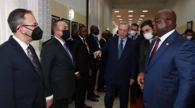 Cumhurbaşkanı Erdoğan Kongo'da