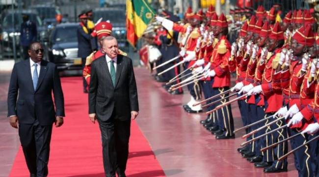 Cumhurbaşkanı Erdoğan Senegal'de
