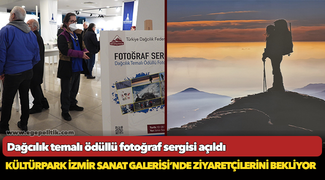 Dağcılık temalı ödüllü fotoğraf sergisi açıldı