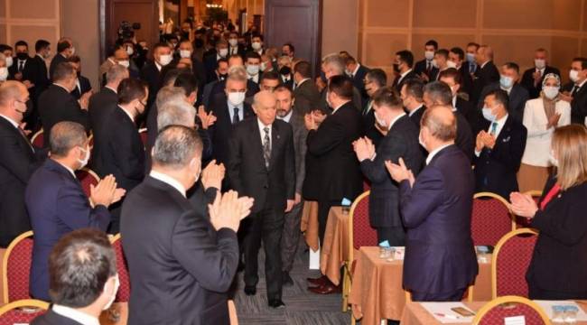 Dışişleri Bakan Yardımcısı Kırat, ‘MHP kampında’ konuştu