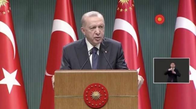 Erdoğan: Hepimiz aynı gemide olduğumuza göre yükü birlikte omuzlayacağız