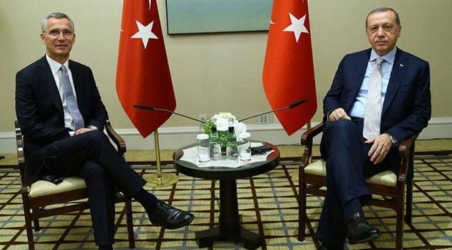 Erdoğan, NATO Genel Sekreteri ile görüştü