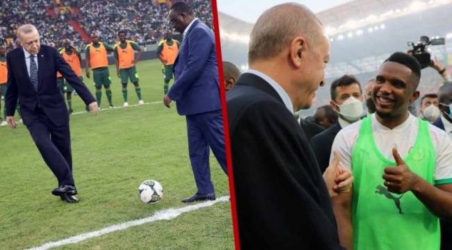 Erdoğan stadyum açılışında