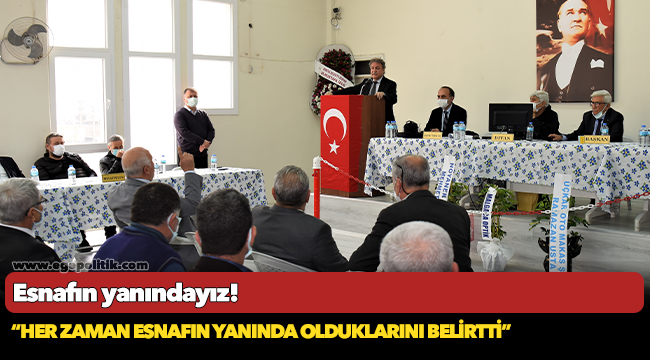 Esnafın yanındayız!